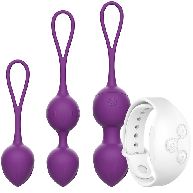 REWOLUTION - REWOBEADS VIBRATOR REMOTE CONTROL WITH WATCHME TECHNOLOGY