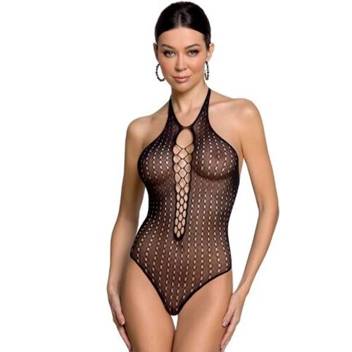 PASSION - WOMAN BS088 BODYSTOCKING SCHWARZ EINE GRÖSSE