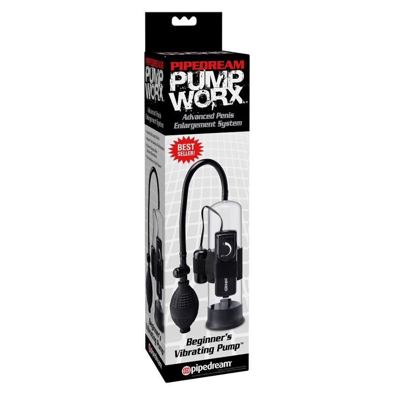 PUMP WORX – VIBRIERENDE STIMULIERENDE WELLENPUMPE FÜR ANFÄNGER