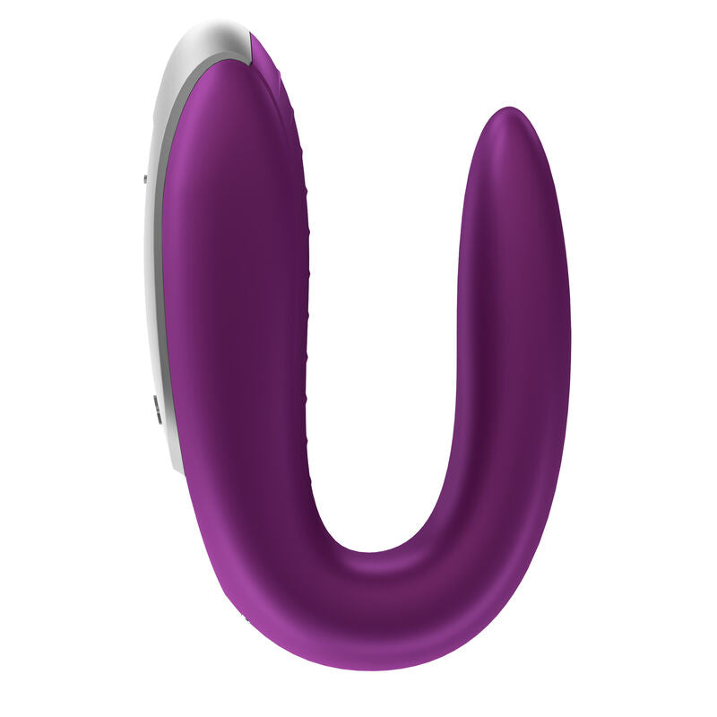 SATISFYER - DOUBLE FUN PARTNER VIBRATOR LILAC