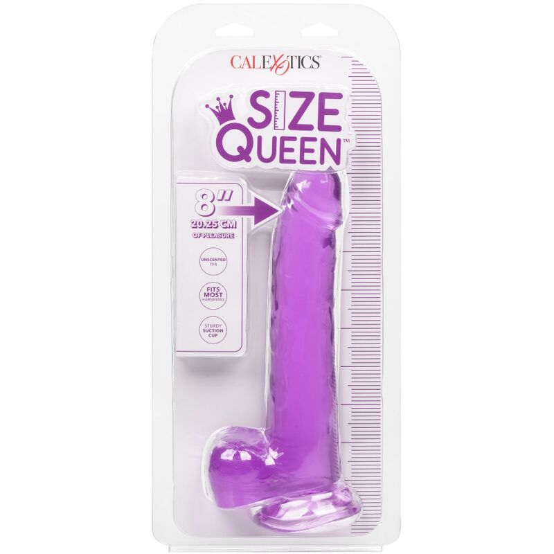 CALEXOTICS - GRÖSSE KÖNIGIN-LILAC DILDO 20.3 CM