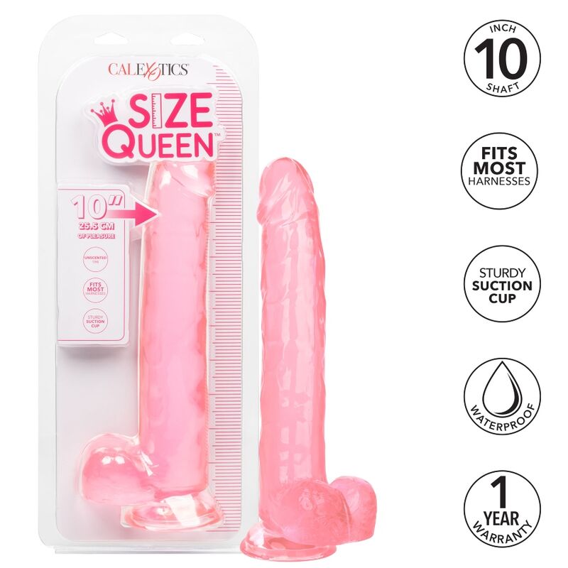 CALEXOTICS - GRÖSSE KÖNIGIN-PINK DILDO 25.5 CM