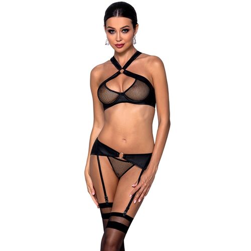 PASSION - AMANDA ÖKOLOGISCHES LEDER-SET S/M - L/XL