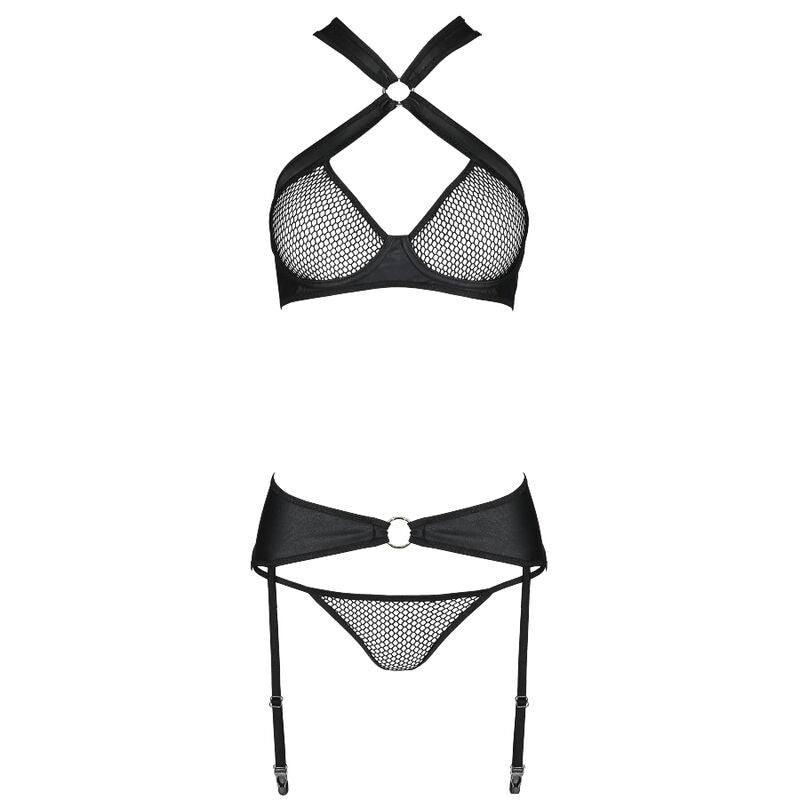 PASSION - AMANDA ÖKOLOGISCHES LEDER-SET S/M - L/XL