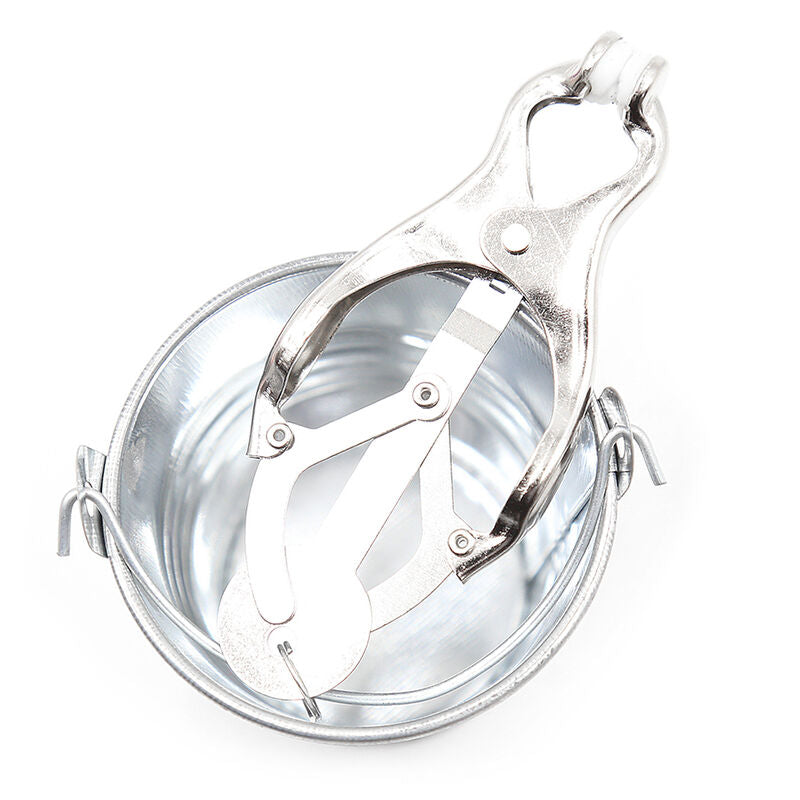OHMAMA FETISH NIPPLE CLAMPS WITH BUCKET