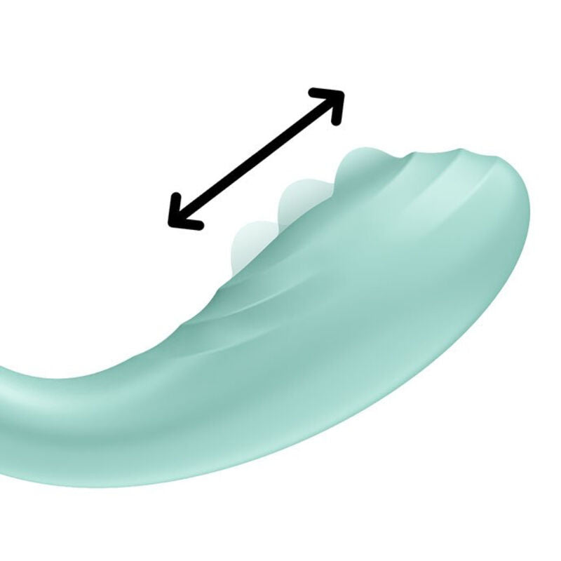 SATISFYER - RRROLLING PLEASURE GSPOT VIBRATOR WEISS