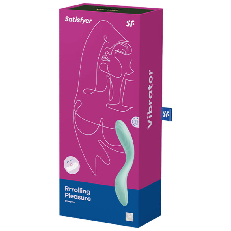 SATISFYER - RRROLLING PLEASURE GSPOT VIBRATOR WEISS