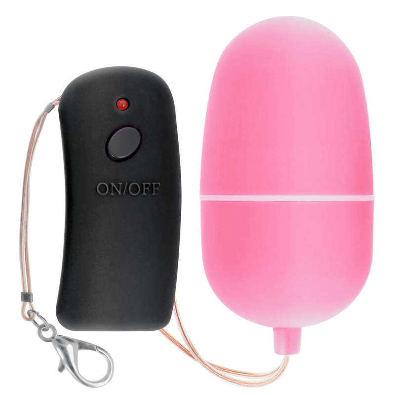 ONLINE - VIBRATING EGG WITH PINK REMOTE CONTROL