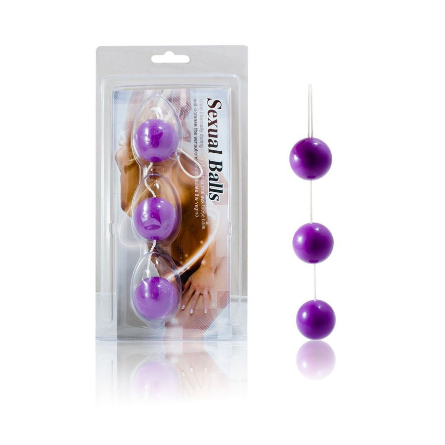 DANCE - STREIFEN LILAC ABS-ANALKUGELN