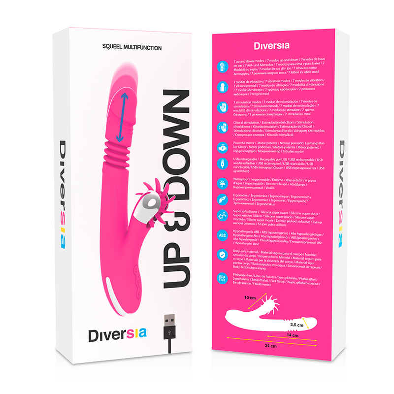 DIVERSIA - HASE OBEN &amp; UNTEN 24 CM