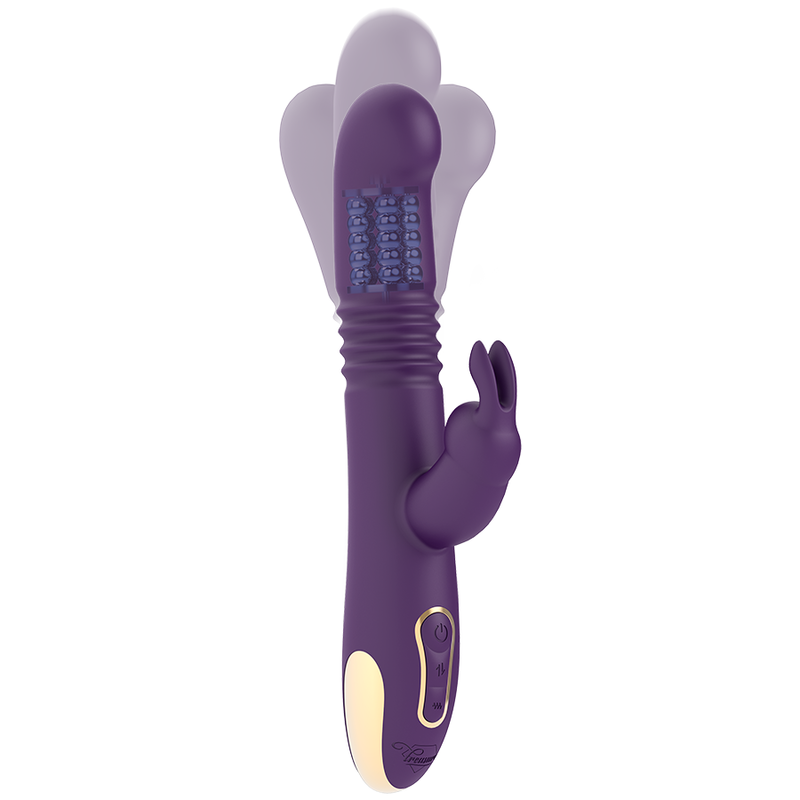 TREASURE - BASTIAN RABBIT UP &amp; DOWN, ROTATOR &amp; VIBRATOR KOMPATIBEL MIT WATCHME WIRELESS TECHNOLOGY