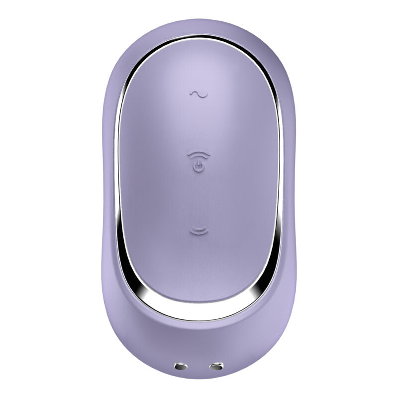 SATISFYER - PRO TO GO 2 DOPPELTER LUFTPULSSTIMULATOR & VIBRATOR GRÜN