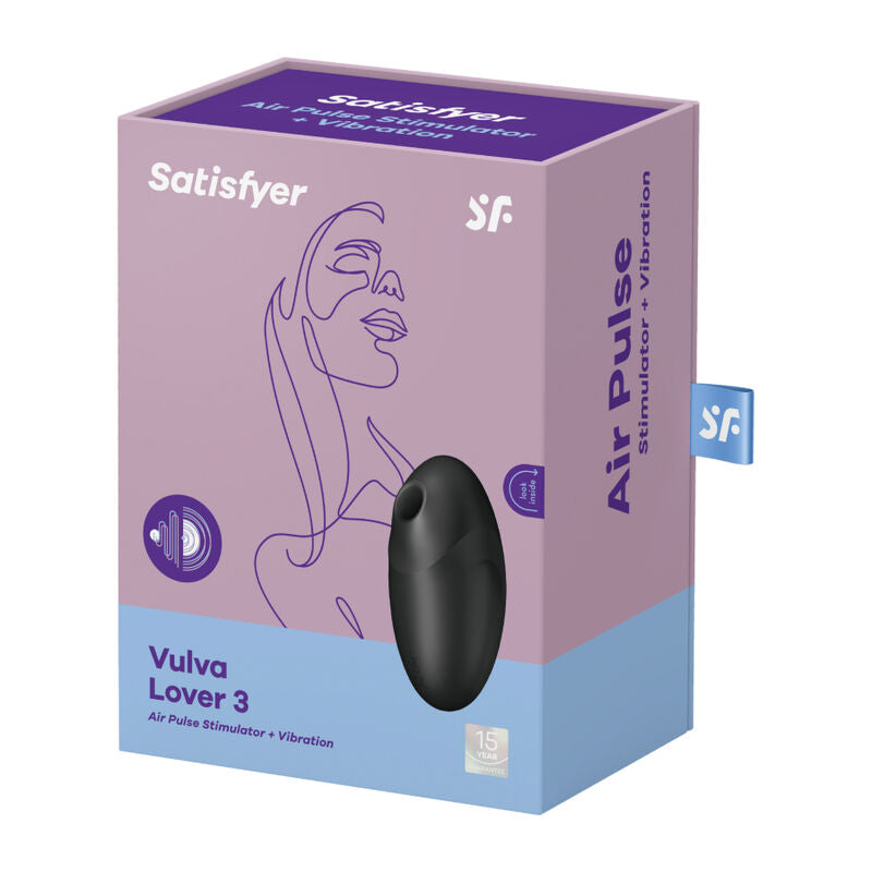 SATISFYER - VULVA LOVER 3 LUFTPULSSTIMULATOR & VIBRATOR ROSA