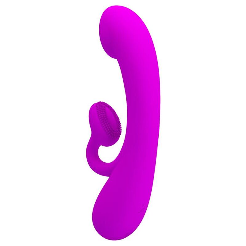 PRETTY LOVE - SINCERE VIBRATOR UND KLITORAS STIMULIERENDE WELLEN LILA SILIKON