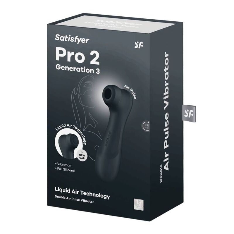 SATISFYER - PRO 2 GENERATION 3 LIQUID AIR TECHNOLOGY LILA