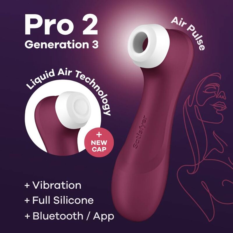 SATISFYER - PRO 2 GENERATION 3 LILAC BLUETOOTH & APP