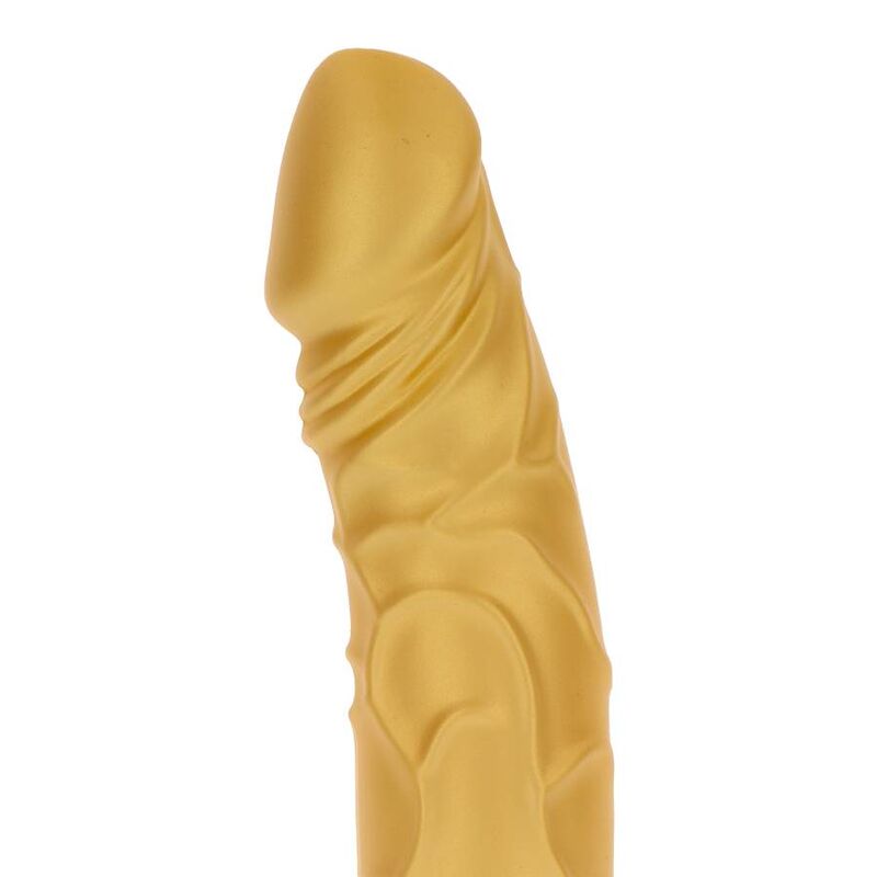 GET REAL - GOLD THICK ORIGINAL VIBRATOR GOLD