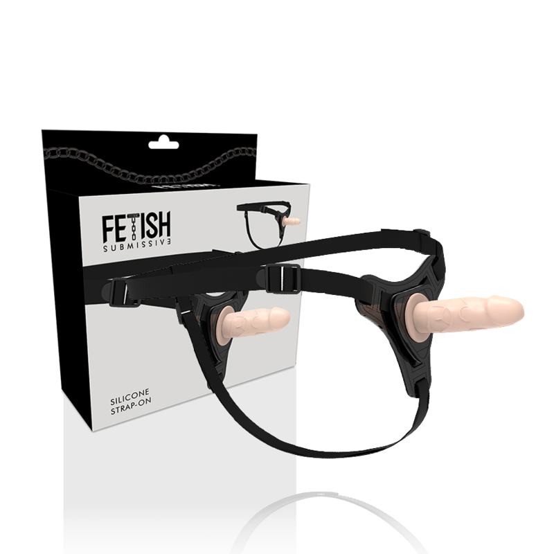 FETISH SUBMISSIVE HARNESS - SILIKONFLEISCH REALISTISCH 12.5 CM