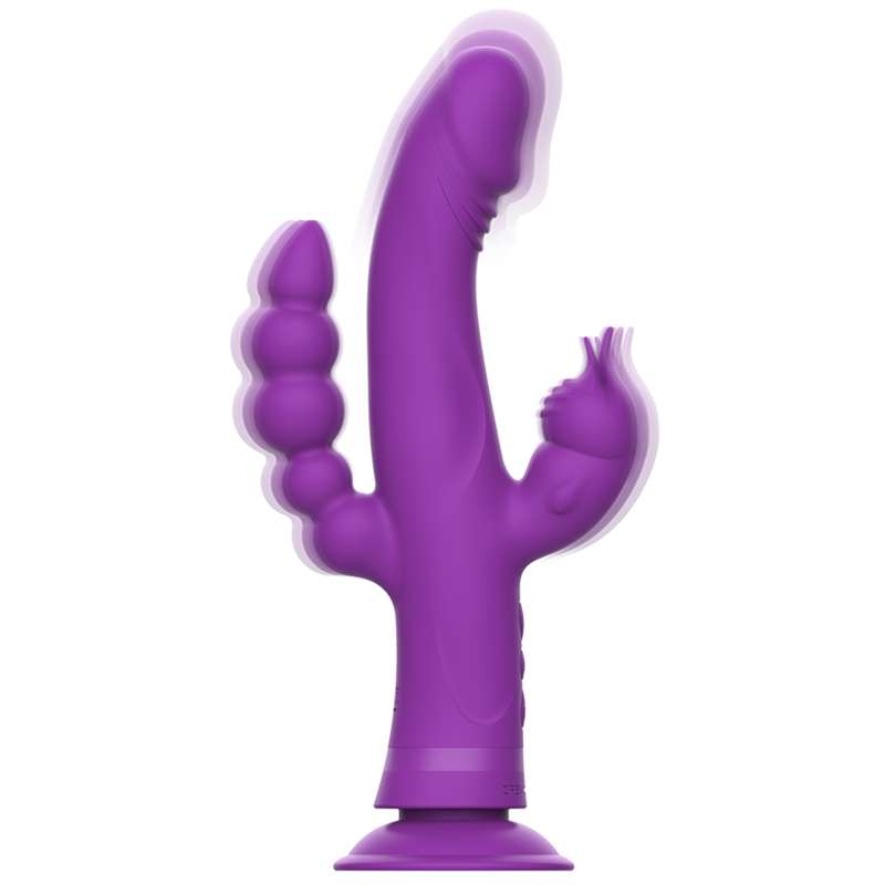 INTENSE - CASANOVA RABBIT SILIKONVIBRATOR DREIFACHMOTOR LILAC