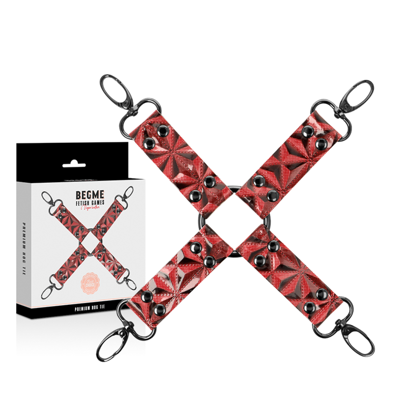 BEGME - RED EDITION PREMIUM VEGANS LEDER-SCHWEINEKRAWATTE