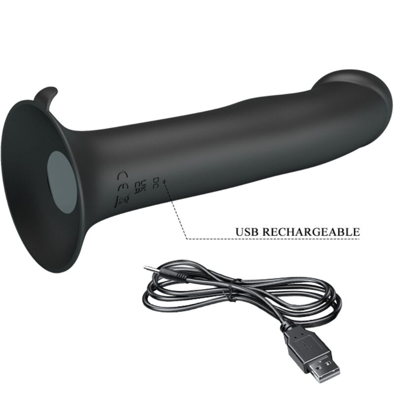 PRETTY LOVE - MURRAY VIBRATOR UND KLITORISSTIMULIERENDE WELLEN SCHWARZ