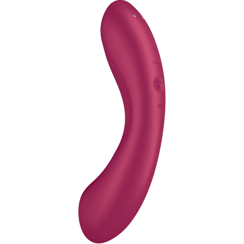 SATISFYER - CURVE TRINITY 1 AIR PULSE VIBRATION GRAU