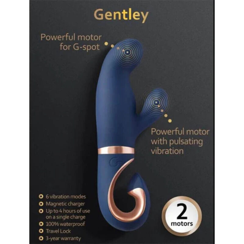 G-VIBE - GENTLE G-SPOT VIBE CARIBBEAN BLUE