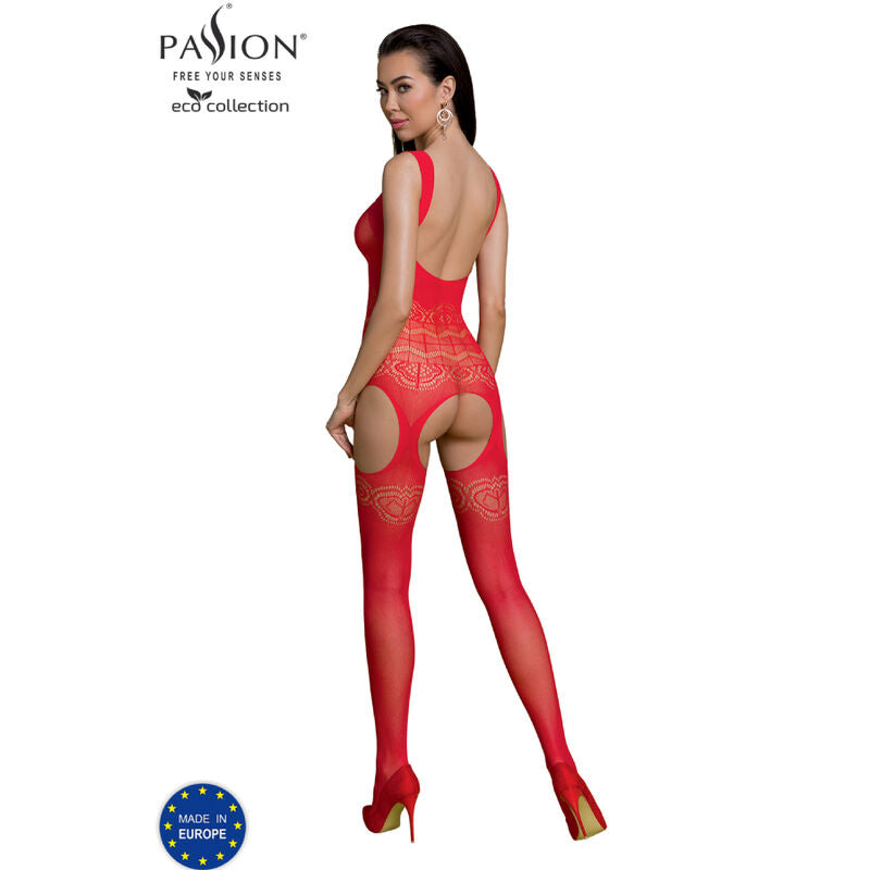 PASSION - ECO COLLECTION BODYSTOCKING ECO BS005 WEISS