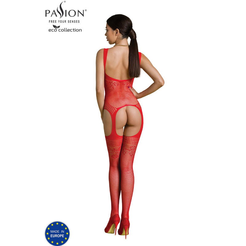 PASSION - ECO COLLECTION BODYSTOCKING ECO BS008 WEISS