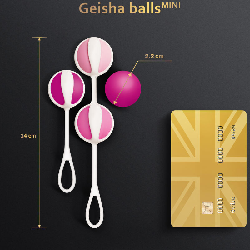 G-VIBE - SET 4 GEISHA-BLLE MINI LILAC