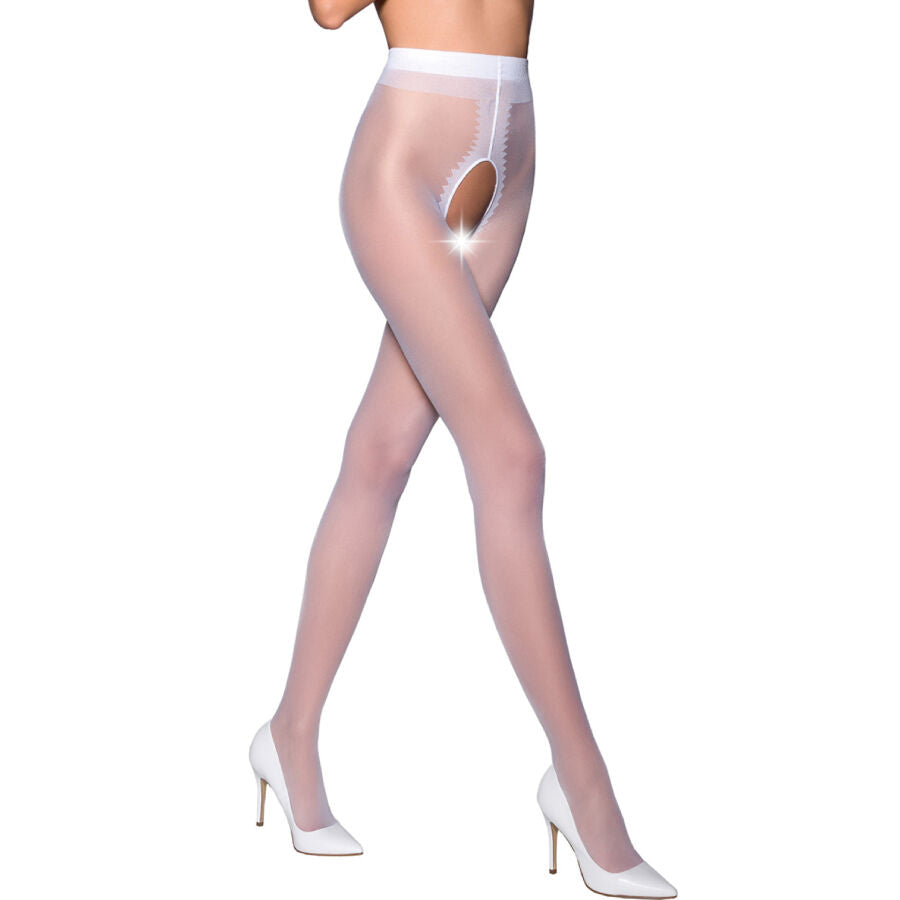 PASSION - TIOPEN 007 SCHWARZE STRUMPFHOSE 1/2 20 DEN
