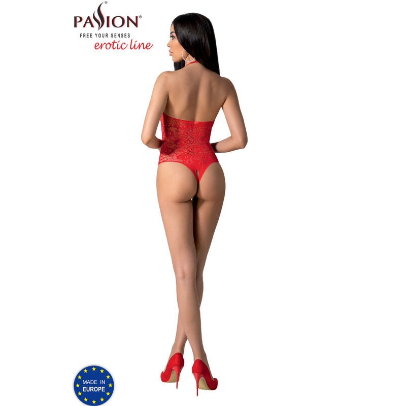 PASSION - BS094 WEISSER BODYSTOCKING, EINE GRÖSSE