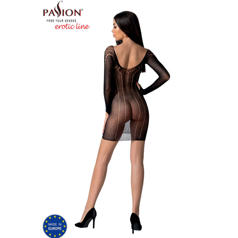 PASSION - BS101 WEISSER BODYSTOCKING, EINE GRÖSSE
