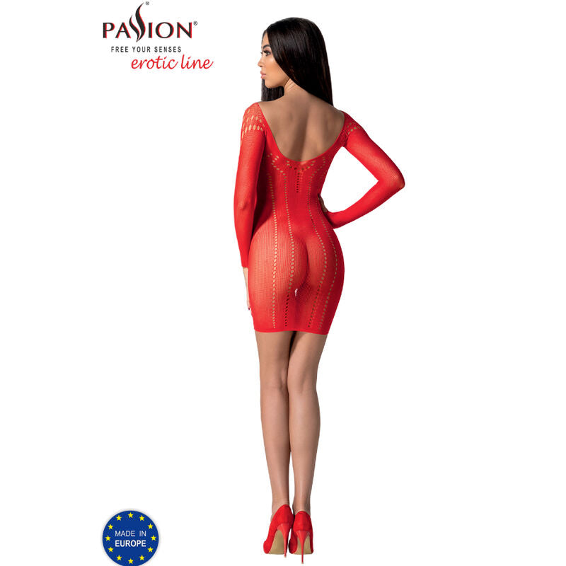 PASSION - BS101 WEISSER BODYSTOCKING, EINE GRÖSSE