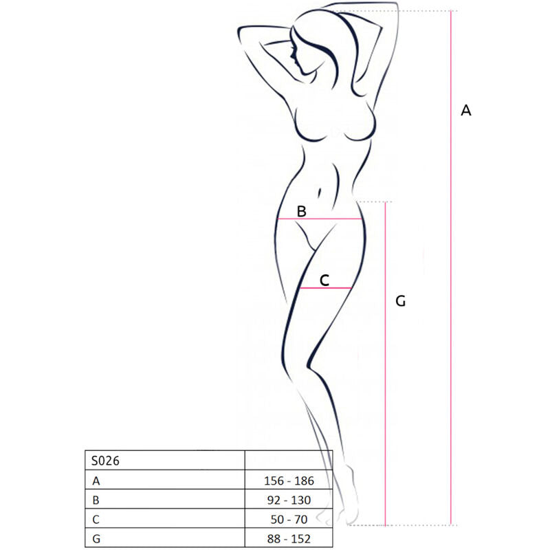 PASSION - S026 TIGHTS, ONE SIZE