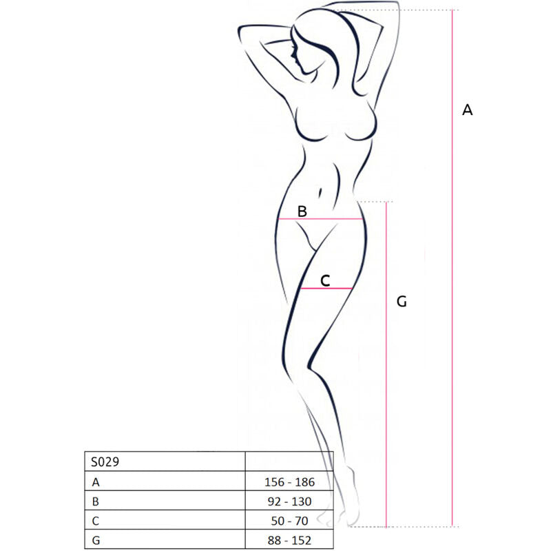 PASSION - S029 TIGHTS, ONE SIZE