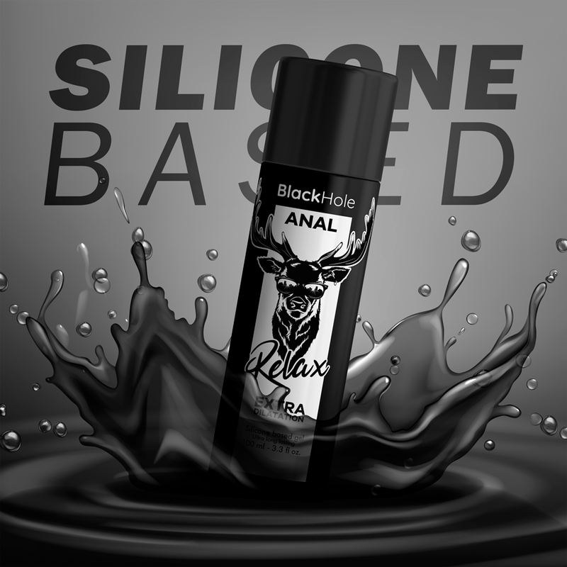 BLACK HOLE - GEL AUF SILIKONBASIS ZUR ANAL-DILATATION 100 ML
