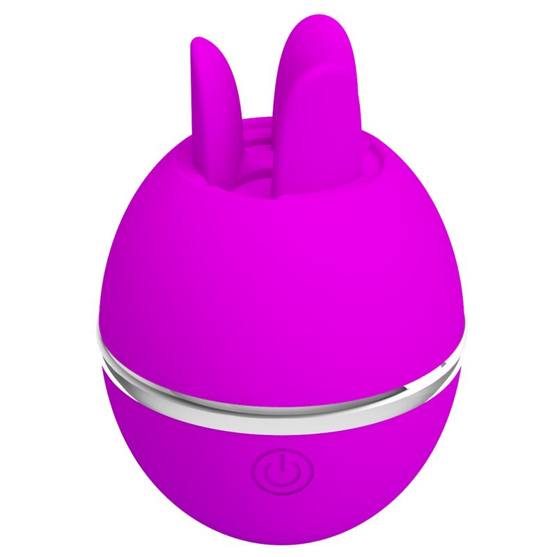 PRETTY LOVE - GEMINI BALL LILAC. RUNDER VIBRATOR AUS SILIKON