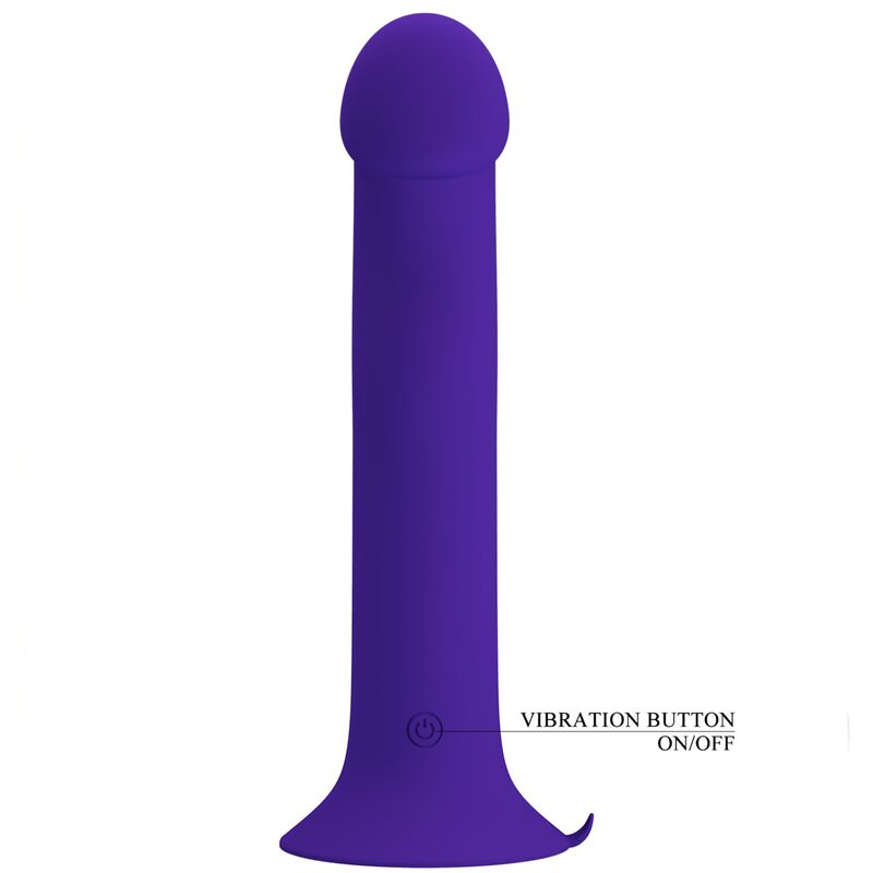 PRETTY LOVE - MURRAY YOUTH VIBRIERENDER DILDO &amp; WIEDERAUFLADBARER VIOLETT