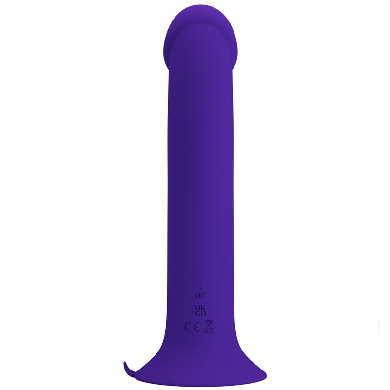 PRETTY LOVE - MURRAY YOUTH VIBRIERENDER DILDO &amp; WIEDERAUFLADBARER VIOLETT
