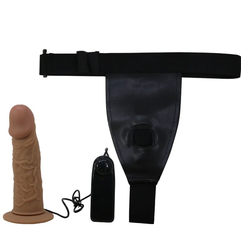 PRETTY LOVE - STRAP-ON PANTS WITH VIBRATION DILDO INCLUDED
