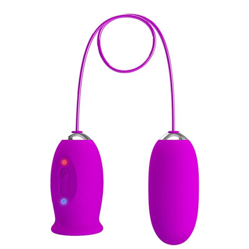 PRETTY LOVE - DAISY DUAL EGG WIEDERAUFLADBARER VIBRATOR LILAC