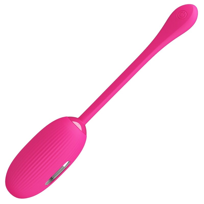 PRETTY LOVE - DOREEN RECHARGEABLE VIBRATING EGG MAGENTA WITH REMOTE CONTROL