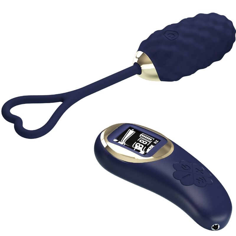 PRETTY LOVE - VIVIAN BLUE VIBRATION EGG WITH REMOTE CONTROL
