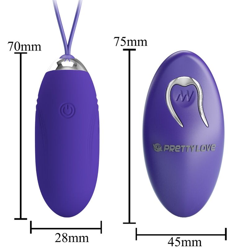 PRETTY LOVE - JENNY YOUTH INJURES EGG REMOTE CONTROL VIOLET