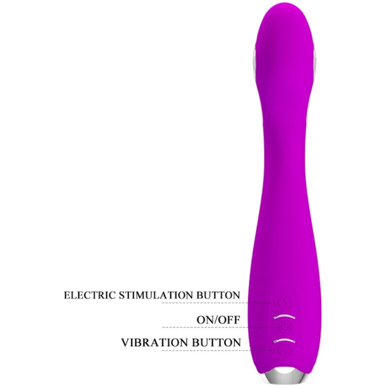 PRETTY LOVE - HECTOR WIEDERAUFLADBARER ELEKTROSCHOCK-VIBRATOR WASSERDICHT LILAC