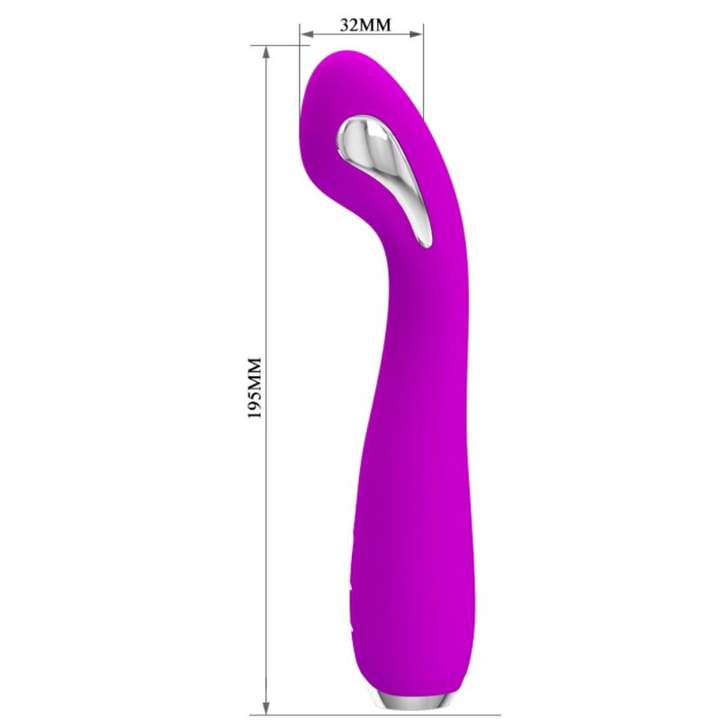 PRETTY LOVE - HECTOR WIEDERAUFLADBARER ELEKTROSCHOCK-VIBRATOR WASSERDICHT LILAC