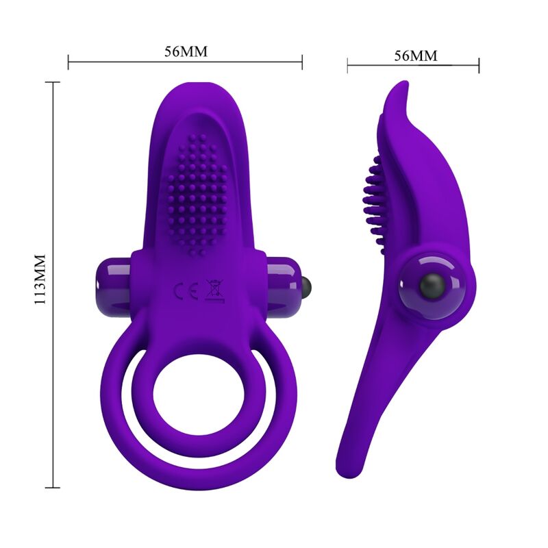PRETTY LOVE - LILAC VIBRIERENDER PENISRING