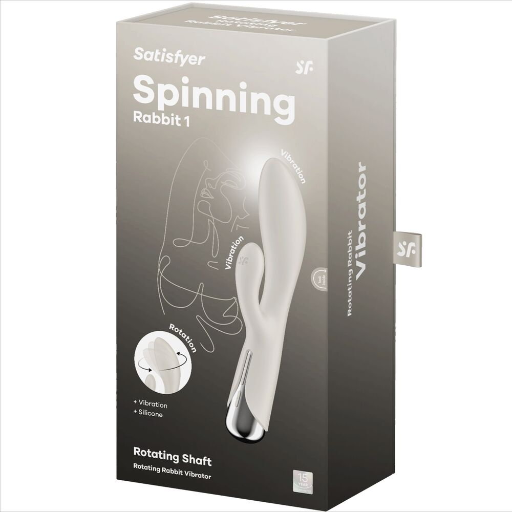 SATISFYER - SPINNING RABBIT 1 KLITORIS UND G-SPOT STIMULATION BLAU