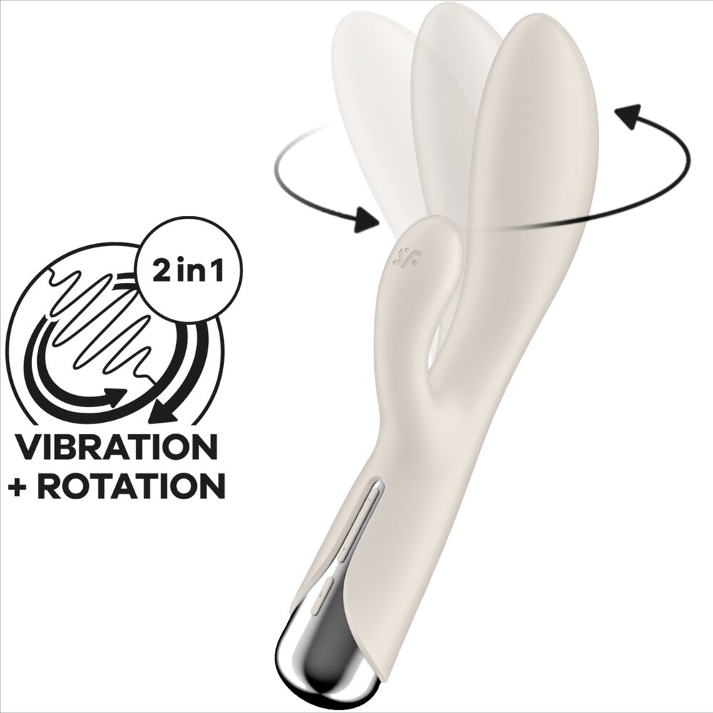 SATISFYER - SPINNING RABBIT 1 KLITORIS UND G-SPOT STIMULATION BLAU